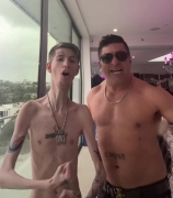 long-neck-tiktoker-fucking-some-BBW-on-a-dirty-mattress-2