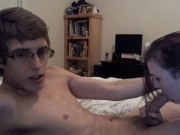 hot-nerd-college-boy-getting-his-hard-cock-sucked-in-dorm-and-he-cums-twice-private-vid-5