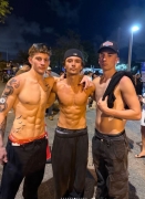 Two-Hot-Tiktokers-with-gay-friend-he-swallowed-all-their-cum-Hot-as-fuck-6